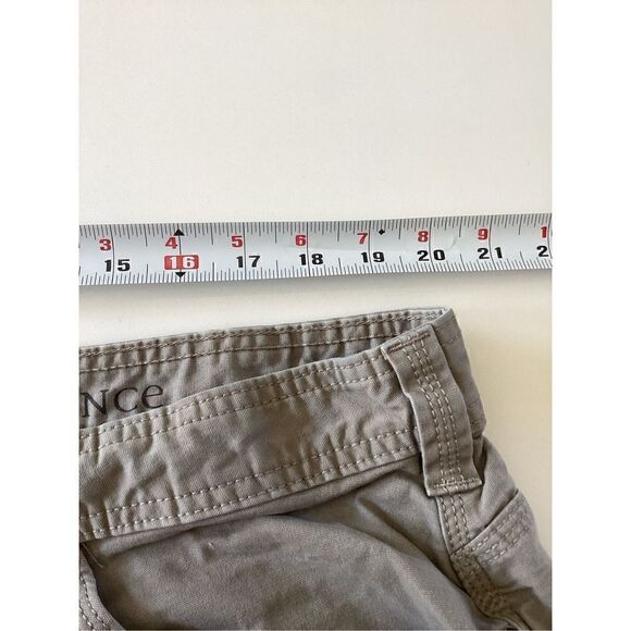 prAna Mens Breathe Utility Carpenter Pants Sz 42x30 Khaki Hiking Work - Picture 3 of 6